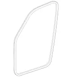 29269700519G44 - Body: Surround Weather-strip for Mercedes-Benz Image