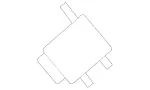 2208271842 - Electrical System: Antenna Splitter for Mercedes-Benz Image