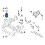 MB3Z6038G - : Motor Mount for Ford: Bronco Image