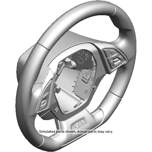 84498443 - : Black Steering Wheel for Chevrolet: Camaro Image