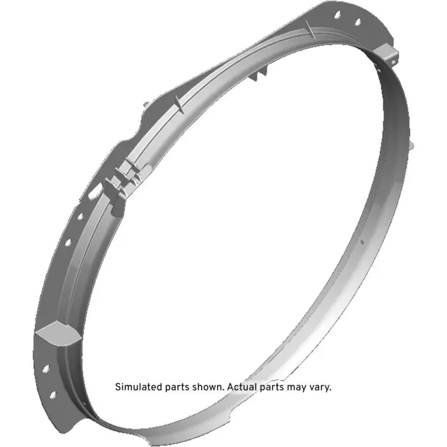 23466942 - : Engine Cooling Fan Lower Shroud for Chevrolet: Silverado 2500 HD, Silverado 3500 HD | GMC: Sierra 2500 HD, Sierra 3500 HD Image