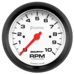 5897 - : GAUGE, TACHOMETER, 3 3/8", 10K RPM, IN-DASH, PHANTOM for AutoMeter Image