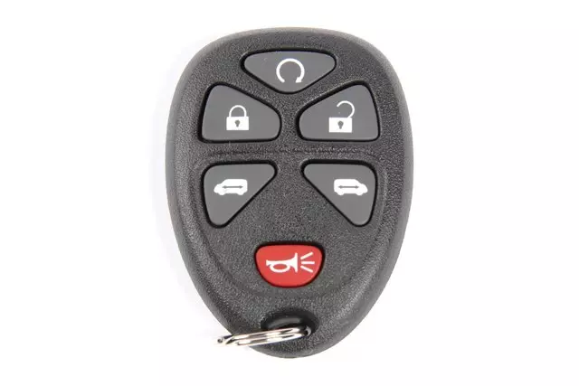 15114376 - : Part# 15114376 6 Button Keyless Entry Remote Key Fob for Buick: Terraza | Chevrolet: HHR, Uplander | Pontiac: Montana | Saturn: Relay Image