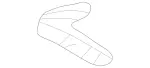 2104921841 - : Holder for Mercedes-Benz: C220 Image