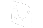 2225463546 - Cowl, Front Panel: Line Bracket for Mercedes-Benz: Maybach S550, Maybach S560, Maybach S600, Maybach S650, S450, S550, S550e, S560, S600, S63 AMG, S65 AMG Image