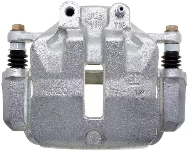 19364760 - : Front Driver Side Disc Brake Caliper Assembly with Ceramic Pads (Loaded Coated), Remanufactured for GM Image