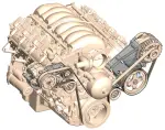 20132 - : LS/LT High-Mount Accessory Drive Bracket - Passenger's &amp; Driver's Side Brackets for Holley Image