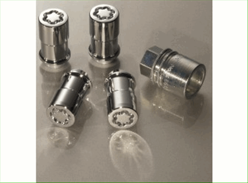 Wheel Locks - Chrome Plated For Exposed Lugs - Ford (HC3Z-1A043-A)