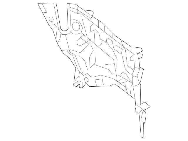 2536201101 - Cowl, Front Panel: Partition for Mercedes-Benz: AMG GT 43, AMG GT 53, AMG GT 63, AMG GT 63 S, AMG GT 63 S E Performance, CLS450, CLS53 AMG, E300, E400, E43 AMG, E450, E53 AMG, E63 AMG S, GLC300, GLC43 AMG, GLC63 AMG, GLC63 AMG S Image image