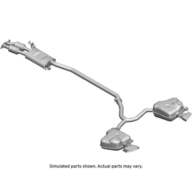 85513029 - : Muffler W/Tailpipe for GMC: Acadia Image