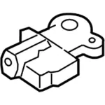 9L2Z15790A - Body: Motor for Ford: Explorer, Explorer Sport Trac | Mercury: Mountaineer Image