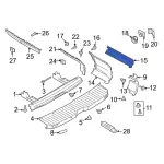 LK4Z17F774HA - Body: Side Extension for Ford: E-Transit, Transit-150, Transit-250, Transit-350, Transit-350 HD Image