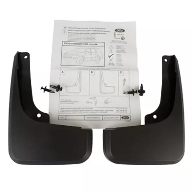 Splash Guards - Molded - Front - Ford (8L8Z-16A550-AC)