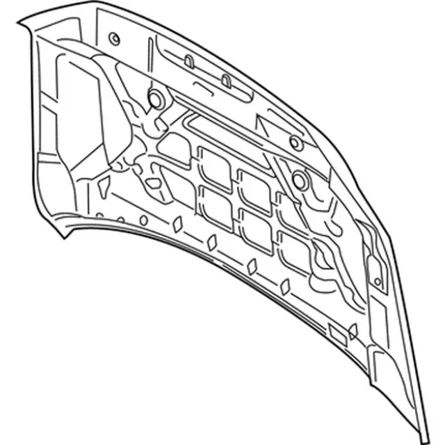 JL1Z16612A - Body: Hood for Ford: Expedition Image