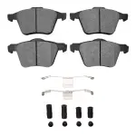 1551100301 - : DFC 5000 Advanced Pads - Low-Metallic and Hardware Kit for DYNAMIC FRICTION Image