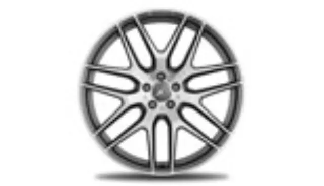 29240124007X21 - : Wheel AMG Light-Alloy 55.9 Cm (22 Inch) for Mercedes-Benz: GLE400, GLE43 AMG, GLE63 AMG, GLE63 AMG S Image
