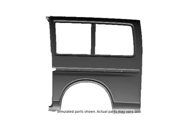 Evan-Fischer Front Passenger Right Lower Fender Trim – For Chevy Savana & GMC Express 1996-2001