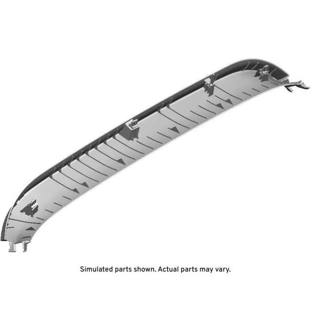 Light Ash Gray Liftgate Upper Center Trim Finish Panel - GM (42696999)
