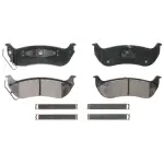 ZD998 - : QuickStop Rear Disc Brake Pad Set Ceramic for WAGNER BRAKE Image