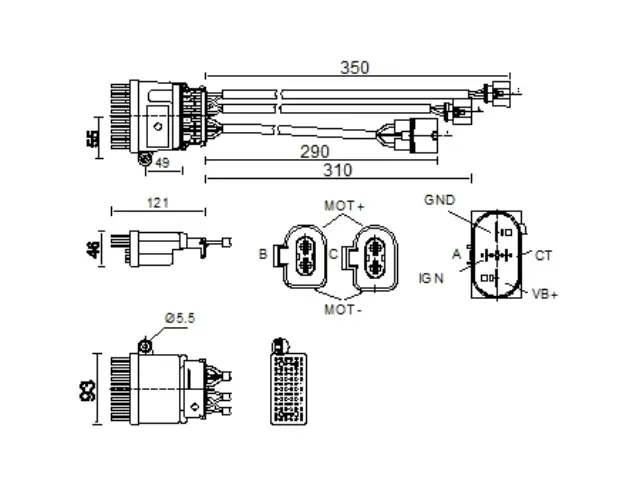 ABR78000S - Air Conditioning &amp; Heat: HVAC Blower Motor Regulator for Behr Image
