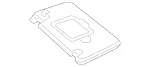 20581077049H43 - : Sun-Visor for Mercedes-Benz Image