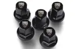 C2D54172 - Wheels: Growler Etched Lug Nuts - Black for Jaguar Image