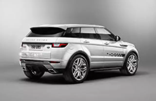 VPLVB0201NER - Exterior: Vehicle Decals, Number One, Tailgate, White for Land Rover: Range Rover Evoque Image