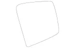4638107616 - : Mirror Glass - Right for Mercedes-Benz: G55 AMG, G550 Image