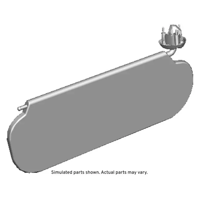 84662161 - Body: Sun-visor for Chevrolet: Express 1500, Express 2500, Express 3500 | GMC: Savana 1500, Savana 2500, Savana 3500 Image