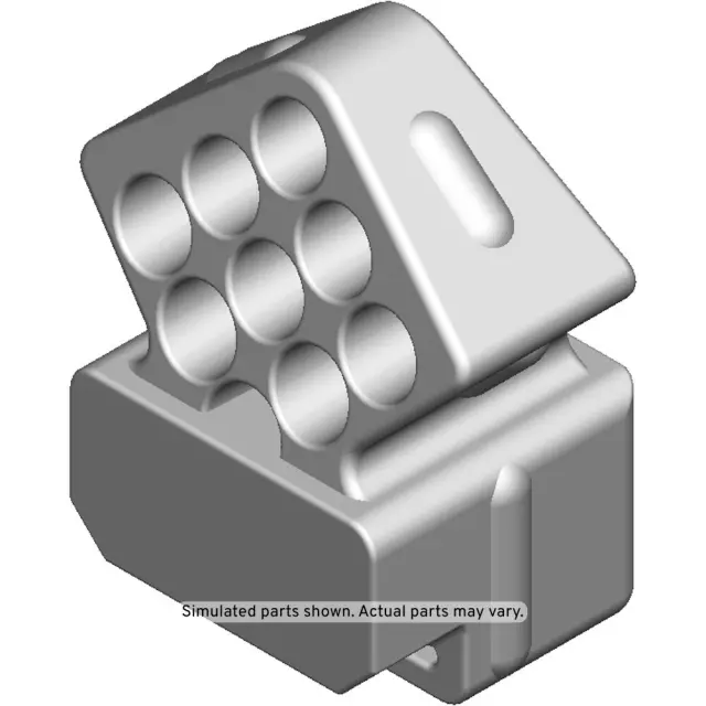 20940359 - : Hinge Bumper for Buick: LaCrosse, Regal | Cadillac: CTS, XTS | Chevrolet: Impala, Malibu, Malibu Limited Image