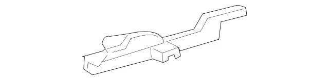 2117800112 - Sliding Roof: Angle for Mercedes-Benz: C230, C240, C280, C32 AMG, C320, C350, C55 AMG, CLK63 AMG, CLS500, CLS55 AMG, CLS550, CLS63 AMG, E320, E500, E55 AMG, S430, S55 AMG Image image