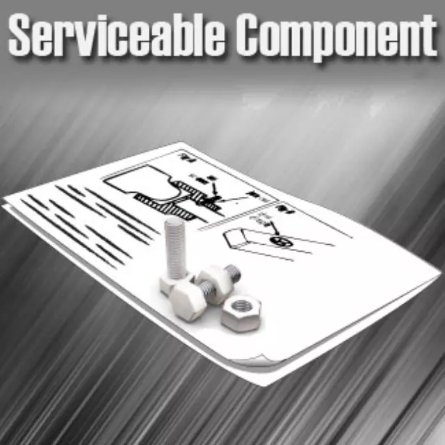 1U021ADU80 - Serviceable Components: Roof Rack, Clamp (Service Parts) - Passenger Side (RH) for Kia: Sorento Image