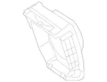 20346001959051 - Steering: Lower Column Cover for Mercedes-Benz Image