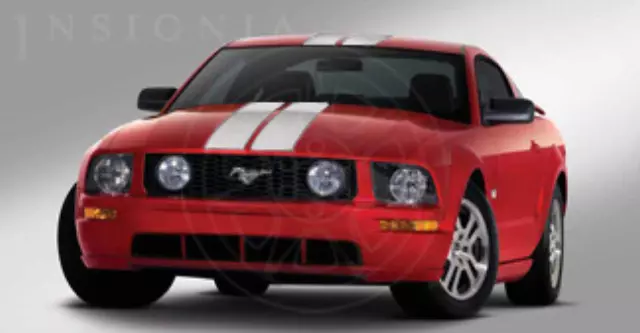 6R3Z6320000AG - Body: Graphics, Racing Stripes, Coupe for Ford: Mustang Image