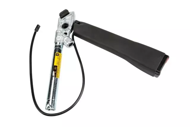 Ebony Passenger Seat Belt with Buckle and Pre-Tensioner - GM (19260669)