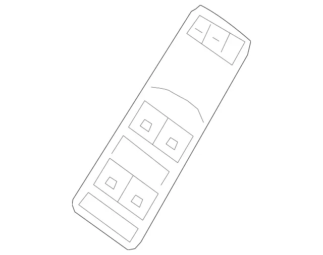 2229058911 - Electrical System: Switch Block for Mercedes-Benz: Maybach S550, Maybach S600, S550, S550e, S600, S63 AMG, S65 AMG Image image