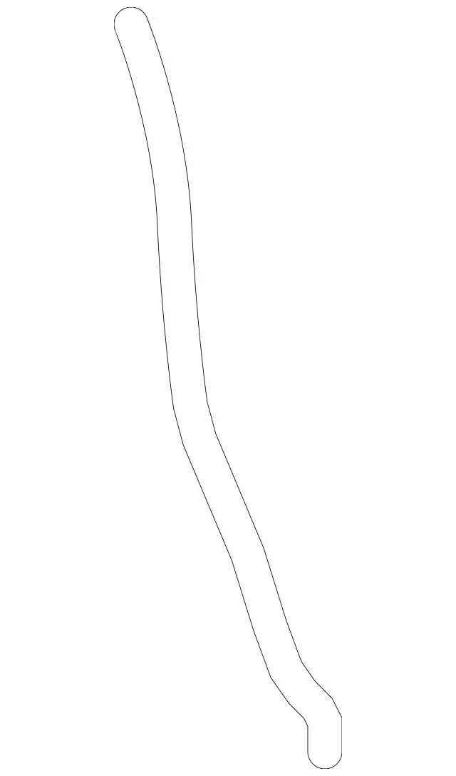 2226390000 - : Hose Line for Mercedes-Benz: Maybach S550, Maybach S560, Maybach S600, Maybach S650, S450, S550, S550e, S560, S600, S63 AMG, S65 AMG Image