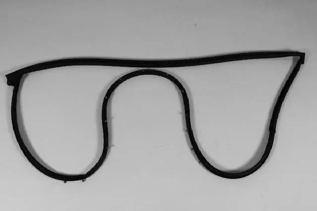 Front Door Mounted Weatherstrip, Right - Mopar (68039974AH)