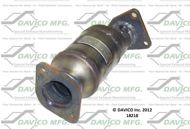 18218 - : Direct Fit Catalytic Converter for DAVICO CONVERTERS Image