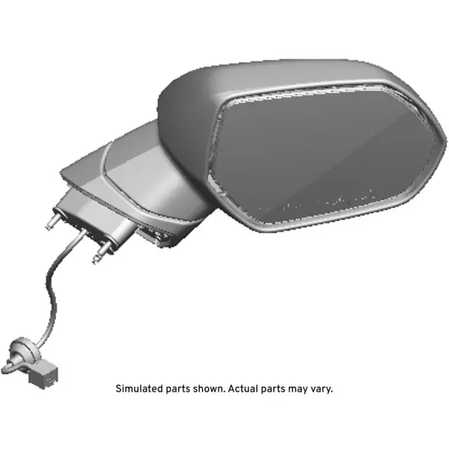 84100374 - : Primed Passenger Side Door Mirror for GM Image