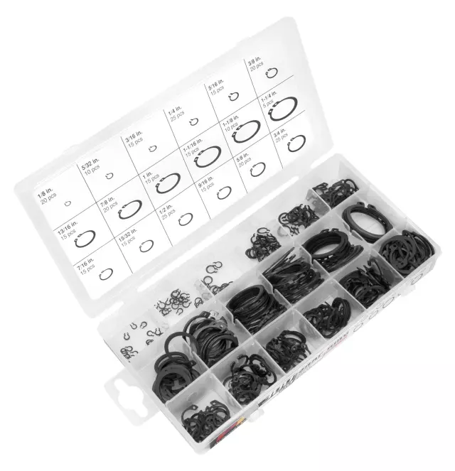 W5212 - : E-Clip and Snap Ring Assortment for Performance Tool Image