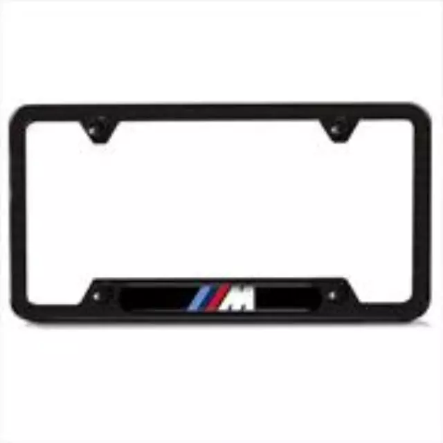 82112348413 - Exterior: 2014-2025 BMW - License Plate Frame - M Carbon Fiber for BMW: 228i, 228i xDrive, 230i, 230i xDrive, 320i, 320i xDrive, 328d, 328d xDrive, 328i, 328i xDrive, 330e, 330i, 330i GT xDrive, 330i xDrive, 335i, 335i GT xDrive, 335i xDrive, 340i, 340i GT xDrive, 340i xDrive, 428i, 428i xDrive, 430i, 430i Gran Coupe, 430i xDrive, 435i, 435i xDrive, 440i, 440i xDrive, 528i, 528i xDrive, 530i, 530i xDrive, 535d, 535d xDrive, 535i, 535i GT, 535i GT xDrive, 535i xDrive, 540d xDrive, 540i, 540i xDrive, 550i, 550i GT xDrive, 550i xDrive, 640i, 640i Gran Coupe, 640i xDrive, 640i xDrive Gran Coupe, 640i xDrive Gran Turismo, 650i, 650i Gran Coupe, 650i xDrive, 650i xDrive Gran Coupe, 740e xDrive, 740i, 740i xDrive, 740Li, 740Li xDrive, 750i, 750i xDrive, 750Li, 750Li xDrive, 760Li, 840i, 840i Gran Coupe, Alpina B6 xDrive Gran Coupe, Alpina B7, M2, M235i, M235i xDrive, M240i, M240i xDrive, M3, M340i, M4, M440i Gran Coupe, M5, M550i xDrive, M6, M6 Gran Coupe, M760i xDrive, M8, X1, X2, X3, X4, X5, X6, X7, Z4 Image