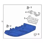 NC3Z28519A58JW - : 2020-2022 Ford F-350 Super Duty - Overhead Console for Ford: F-350 Super Duty Image