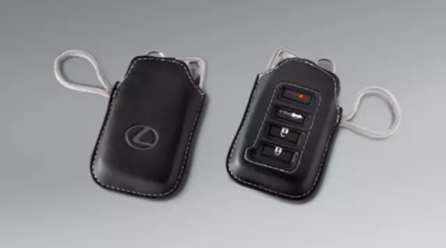 Key Glove - Black W/Gray - L Logo - Lexus (PT420-00162-L1)