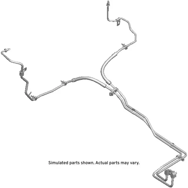 86584017 - Cooling System: Cooler Pipe for Chevrolet: Silverado 1500, Silverado 1500 LTD | GMC: Sierra 1500, Sierra 1500 Limited Image