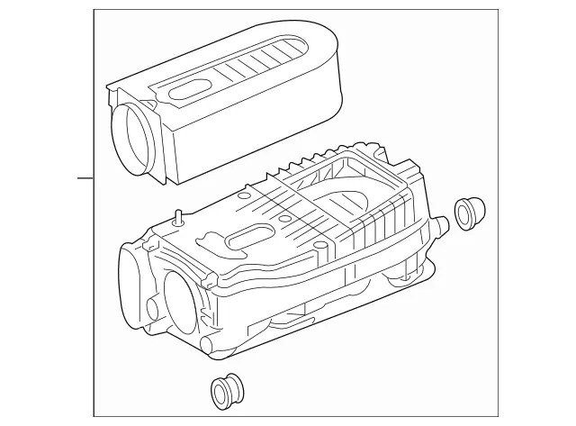 651090200164 - : Damping Air Filter for Mercedes-Benz Image