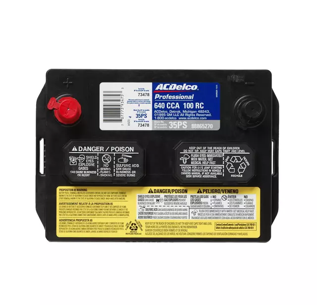 35PS - Electrical: ACDelcoâ„¢ Vehicle Battery for Pontiac: Vibe Image