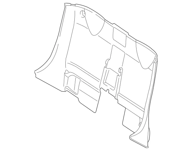 17169012419G07 - Body: Front Panel for Mercedes-Benz Image