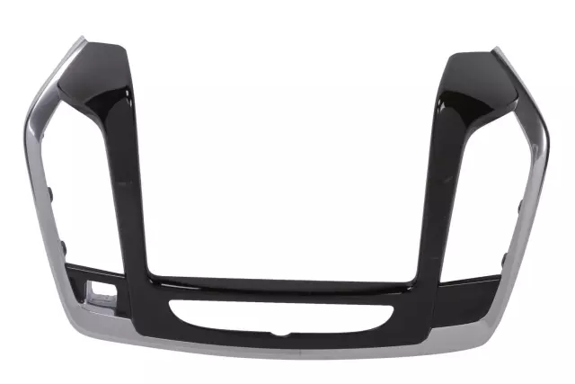 84286789 - : Part# 84286789 Piano Black Instrument Panel Radio Front Trim Plate for Chevrolet: Traverse, Traverse Limited Image