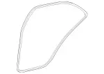 2037300478 - : Sealing Frame for Mercedes-Benz: C240, C320 Image